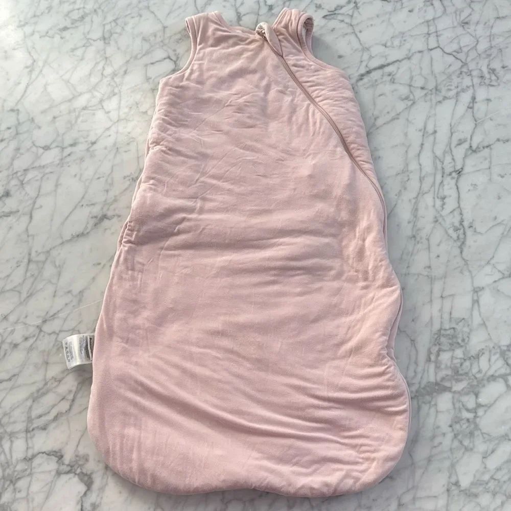 BubblePanda Bamboo M 1.0 TOG Bamboo Toddler Sleep Sack Bunting Pink 18-21 lb